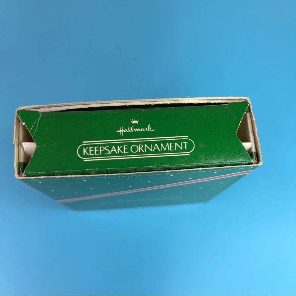 Hallmark Keepsake Ornament Brass Santa 1983